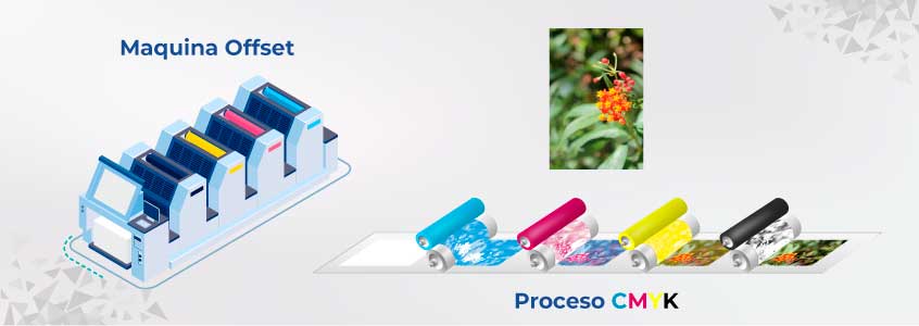 proceso cmyk imprenta online