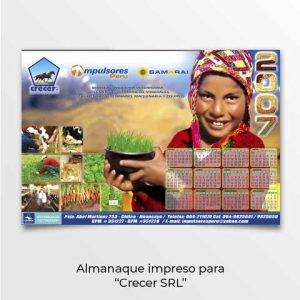 afiche impreso para Crecer