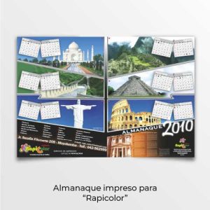 afiche impreso para rapicolor