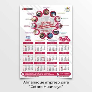 afiche impreso para cetpro huancayo