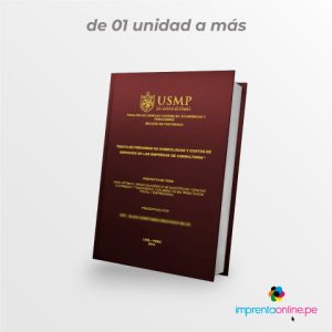 empastado tesis modelo universidad san martin de porras