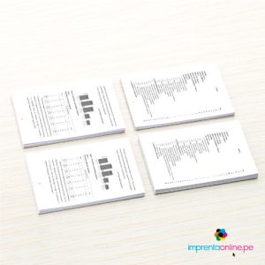 Impresión laser blanco y negro papel bond DUPLEX A4