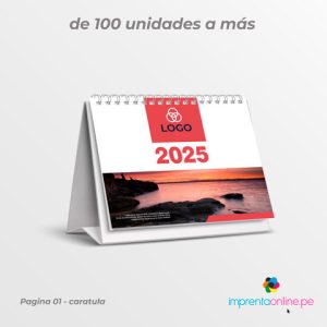 calendario de escritorio 16.5 por 12 centimetros carataula pagina 1